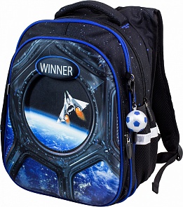 Рюкзак Космос с брелоком Мячик (Winner, 8071)